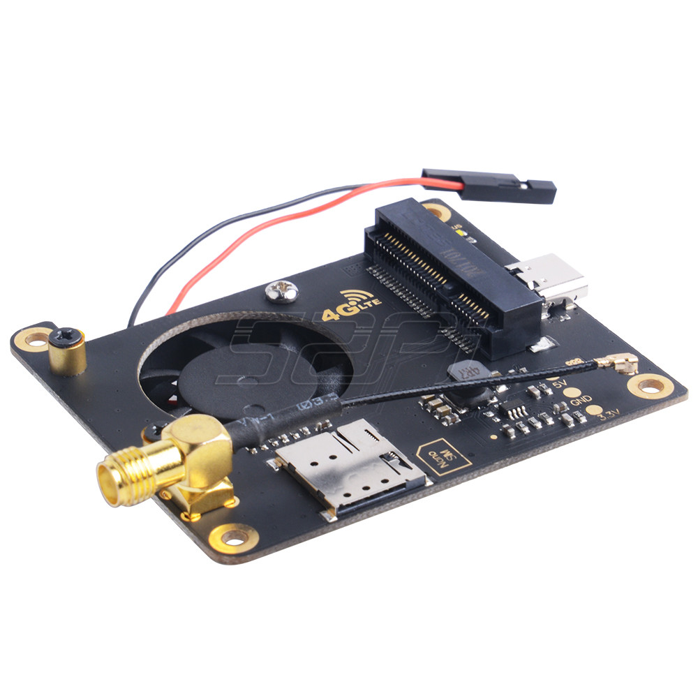 52Pi Raspberry Pi 3G 4G Hat US - Deskpi Super6C recension och pris