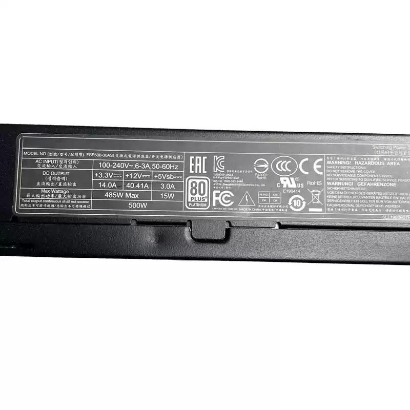 FSP500-30AS Flex ATX 1U PSU 50 - Atx Power Supply 1U Flex 500W recension och pris