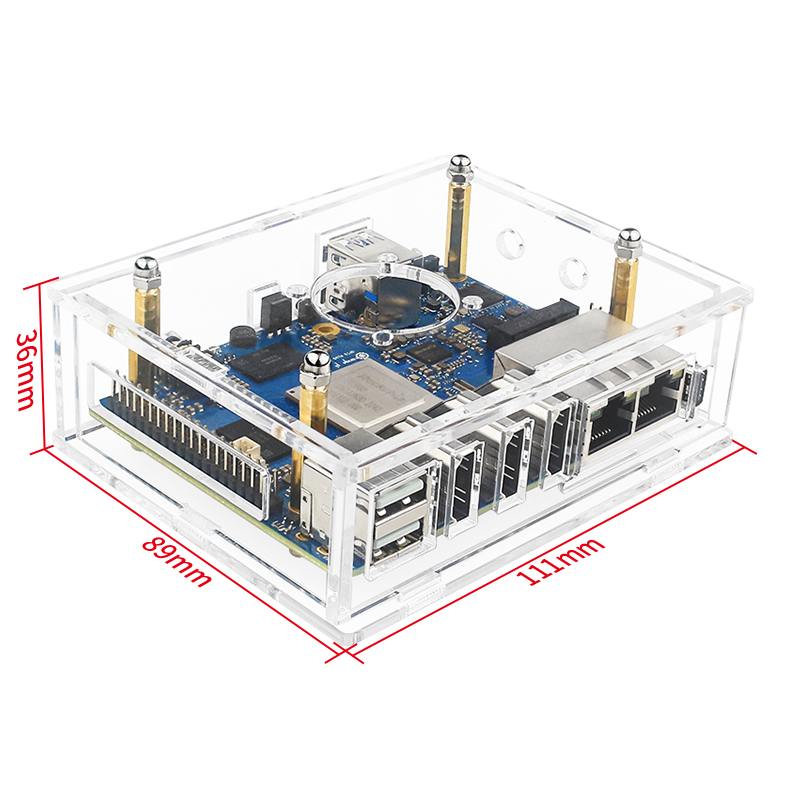 Orange Pi 5 Plus Acrylic Case  - Orange Pi 5 Plus 32Gb recension och pris